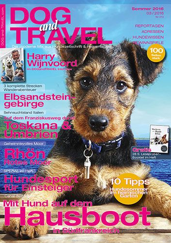 DOGandTRAVEL Nr. 13 (Sommer 2016 (DIGITAL)