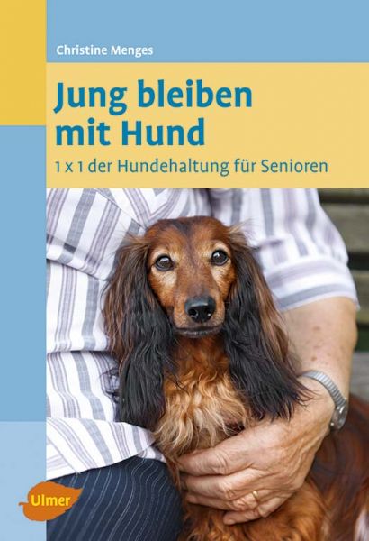 Jung bleiben mit Hund