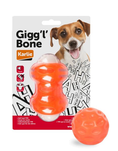 Hundespielzeug "Kichernder Knochen"