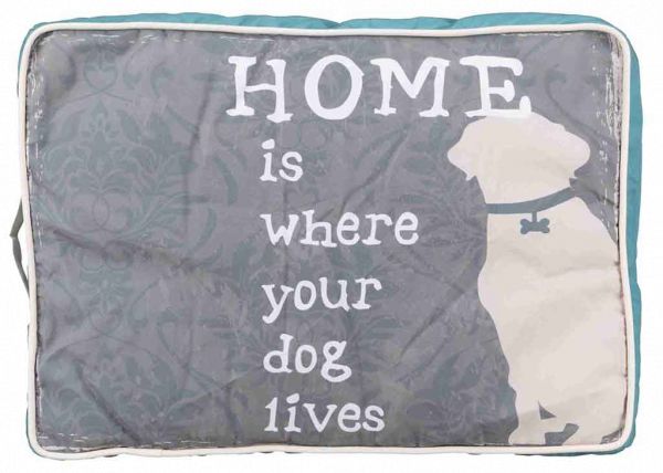 Kissen "HOME is where your dog lives"