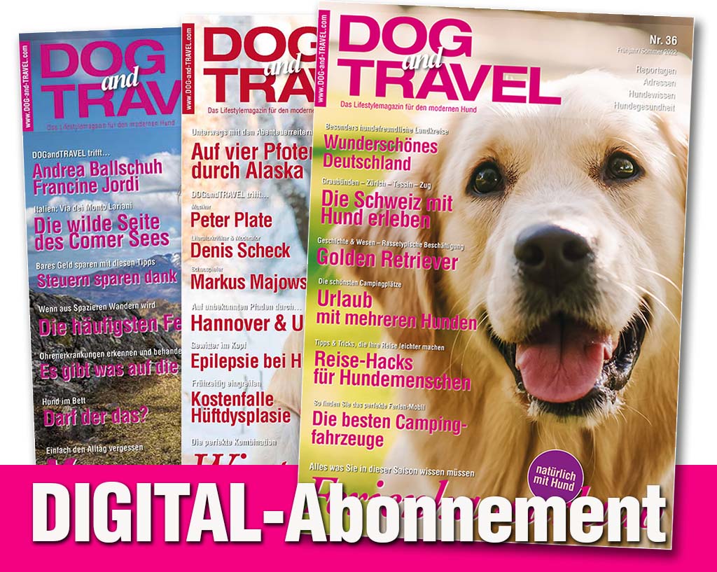 Digital-Abonnement DOGandSHOP - Gutes für Hunde und ihre allerbesten Freunde