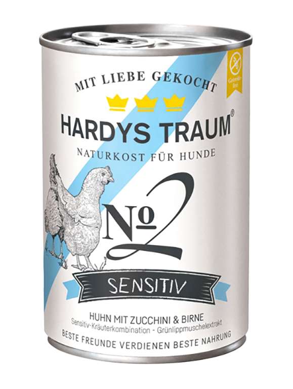 HARDYS TRAUM SENSITIV No. 2 Huhn mit Zucchini & Birne